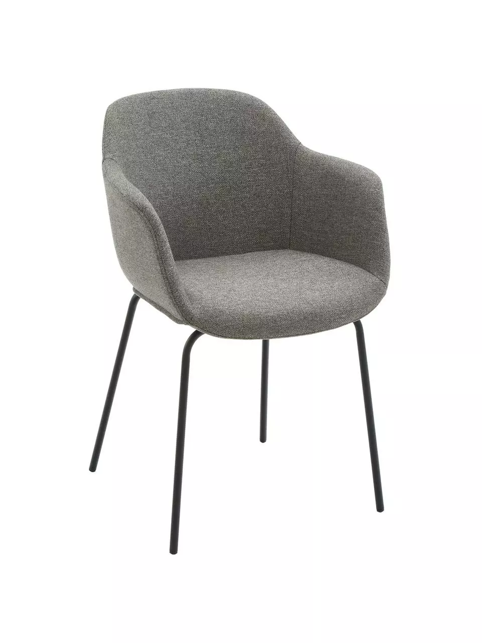 Westwing Collection Armlehnstuhl Fiji mit schmaler Sitzschale, B 58 x T 56 cm 3 Westwing Collection Armlehnstuhl Fiji mit schmaler Sitzschale, B 58 x T 56 cm