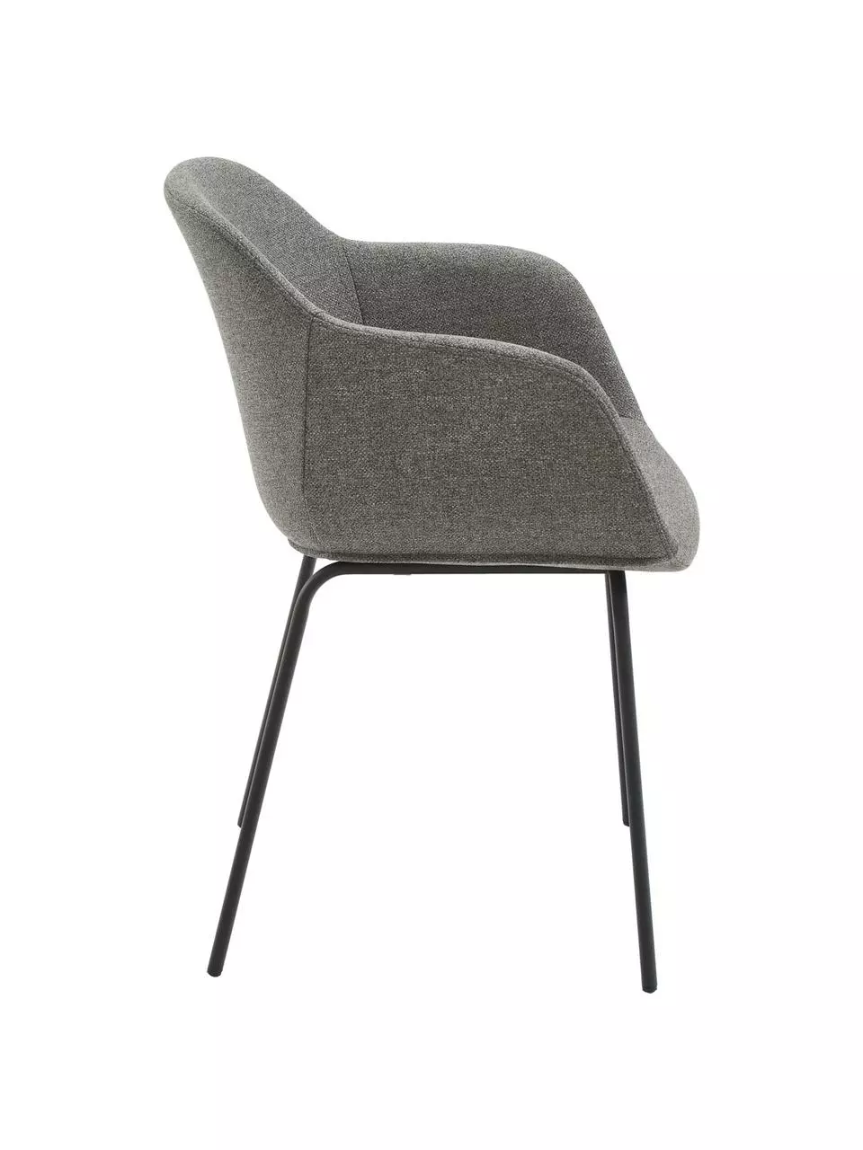 Westwing Collection Armlehnstuhl Fiji mit schmaler Sitzschale, B 58 x T 56 cm 7 Westwing Collection Armlehnstuhl Fiji mit schmaler Sitzschale, B 58 x T 56 cm – Bild 5