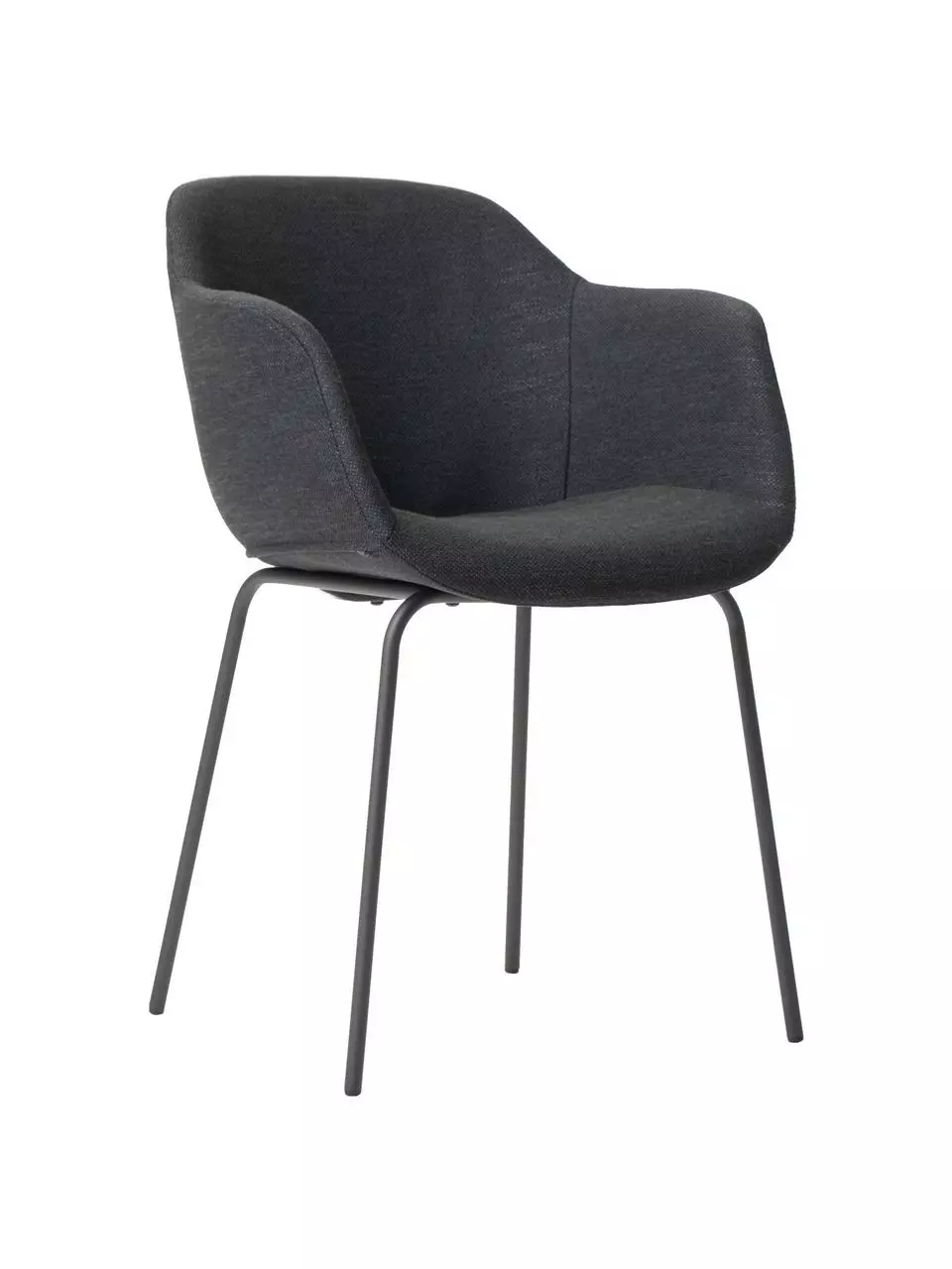 Westwing Collection Armlehnstuhl Fiji mit schmaler Sitzschale, B 58 x T 56 cm 3 Westwing Collection Armlehnstuhl Fiji mit schmaler Sitzschale, B 58 x T 56 cm