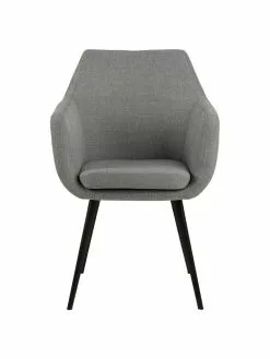 Armlehnstuhl Nora mit Metallbeinen, B 58 x T 58 cm 11 Armlehnstuhl Nora mit Metallbeinen, B 58 x T 58 cm -Esszimmer Verkäufe Armlehnstuhl Nora mit Metallbeinen 3