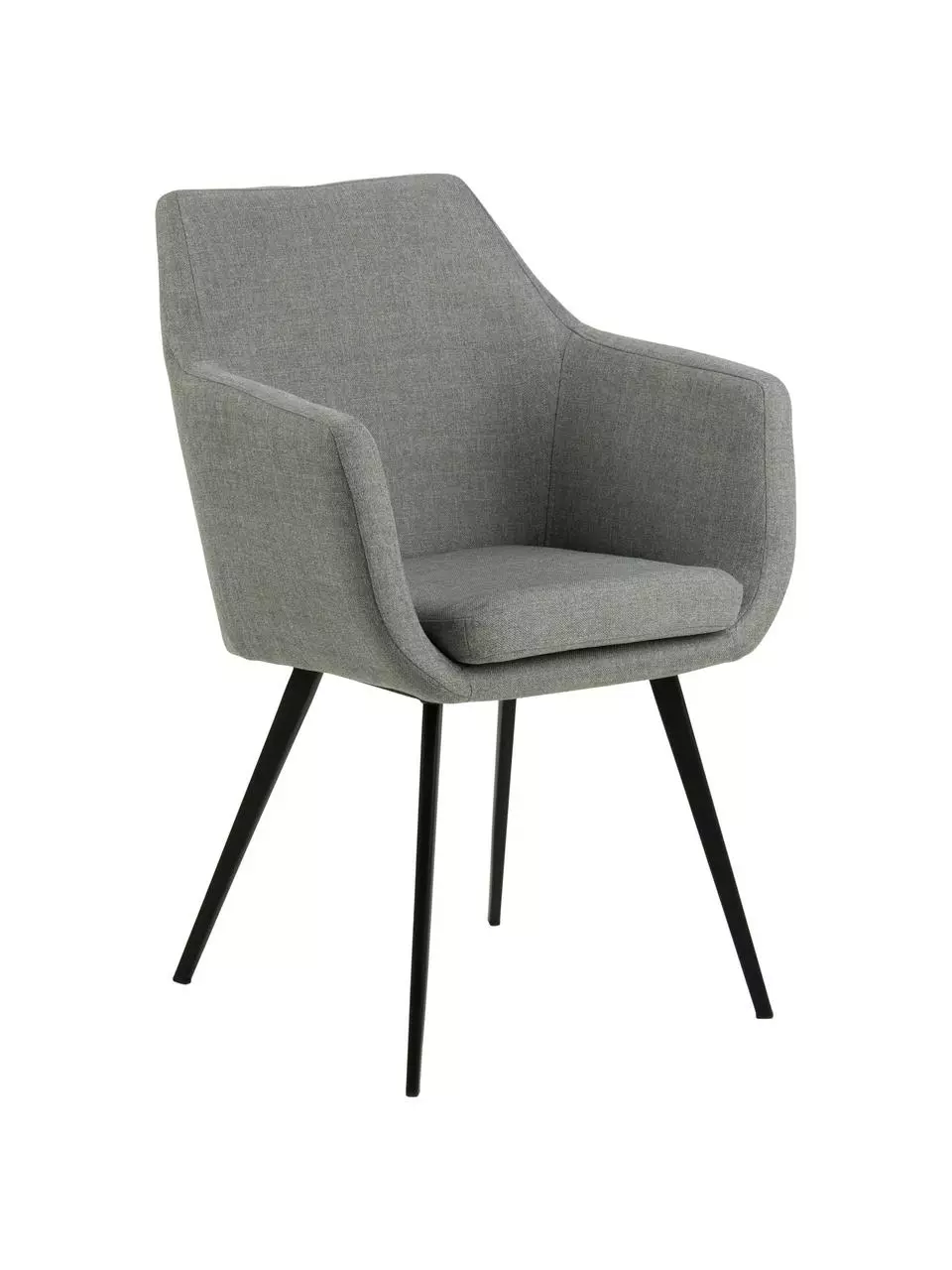 Armlehnstuhl Nora mit Metallbeinen, B 58 x T 58 cm 3 Armlehnstuhl Nora mit Metallbeinen, B 58 x T 58 cm
