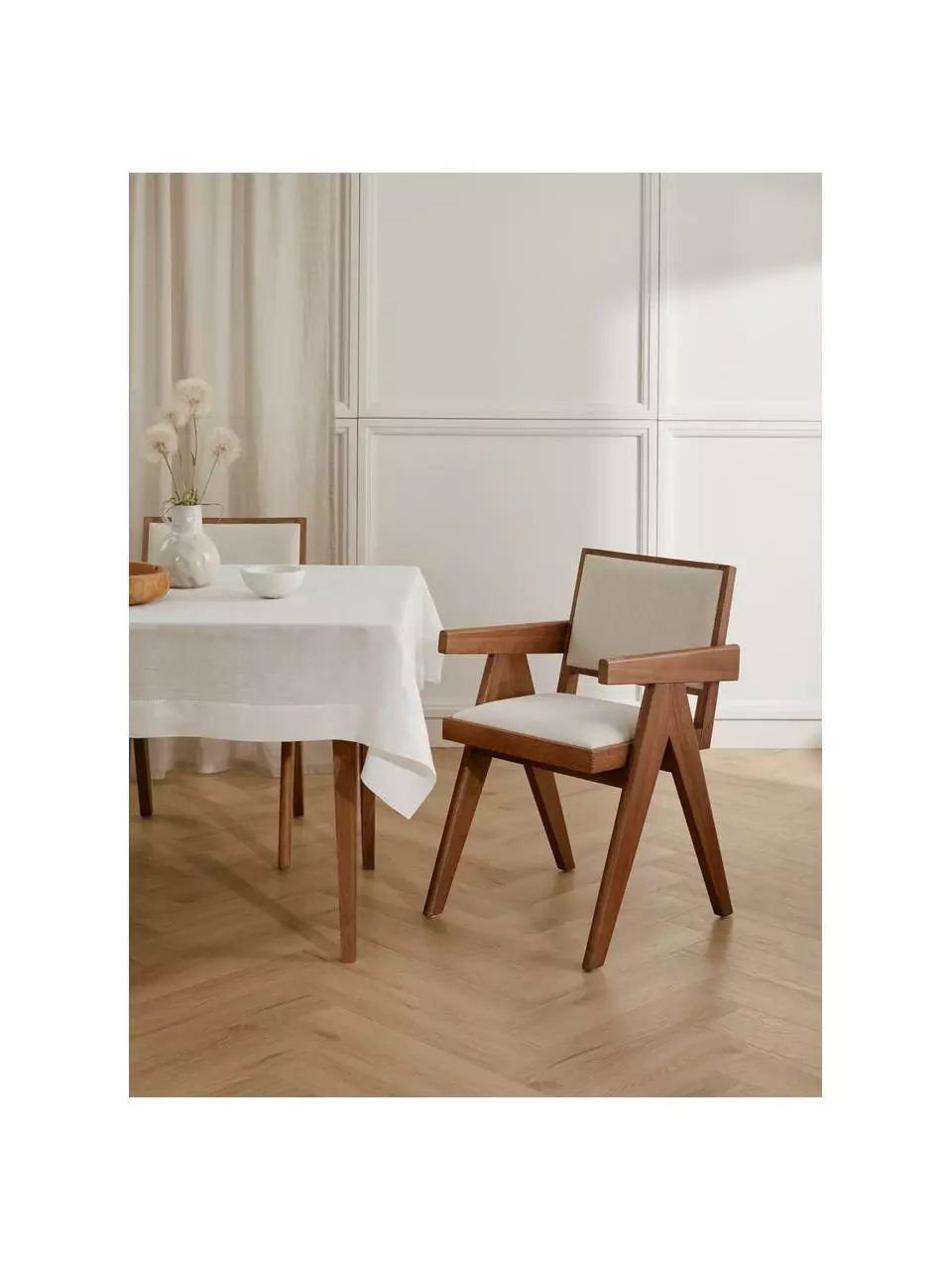 Westwing Collection Armlehnstuhl Sissi mit Polsterung, B 58 x T 52 cm 4 Westwing Collection Armlehnstuhl Sissi mit Polsterung, B 58 x T 52 cm – Bild 2