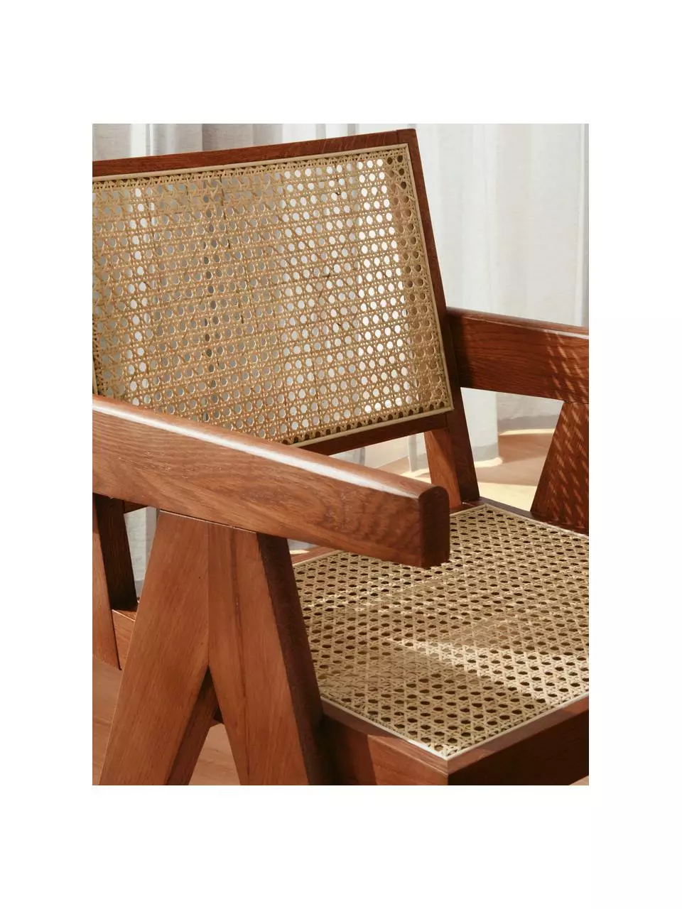 Westwing Collection Armlehnstuhl Sissi mit Wiener Geflecht, B 52 x T 58 cm 5 Westwing Collection Armlehnstuhl Sissi mit Wiener Geflecht, B 52 x T 58 cm – Bild 3