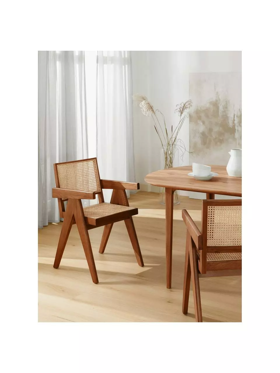 Westwing Collection Armlehnstuhl Sissi mit Wiener Geflecht, B 52 x T 58 cm 6 Westwing Collection Armlehnstuhl Sissi mit Wiener Geflecht, B 52 x T 58 cm – Bild 4