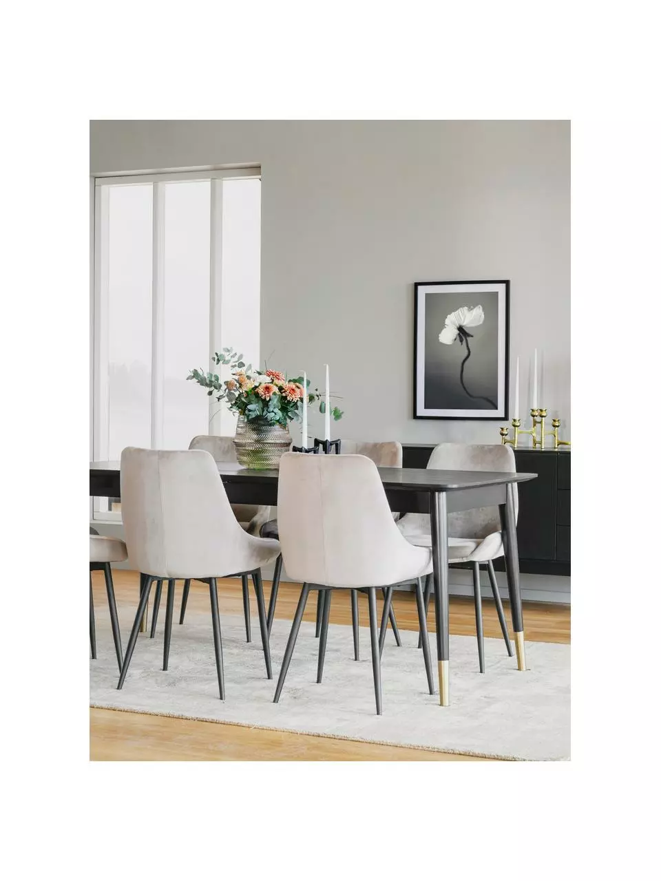 Rowico Ausziehbarer Esstisch Fenwood, 180 - 260 x 90 cm, B 180 bis 260 x T 90 cm 4 Rowico Ausziehbarer Esstisch Fenwood, 180 - 260 x 90 cm, B 180 bis 260 x T 90 cm – Bild 2