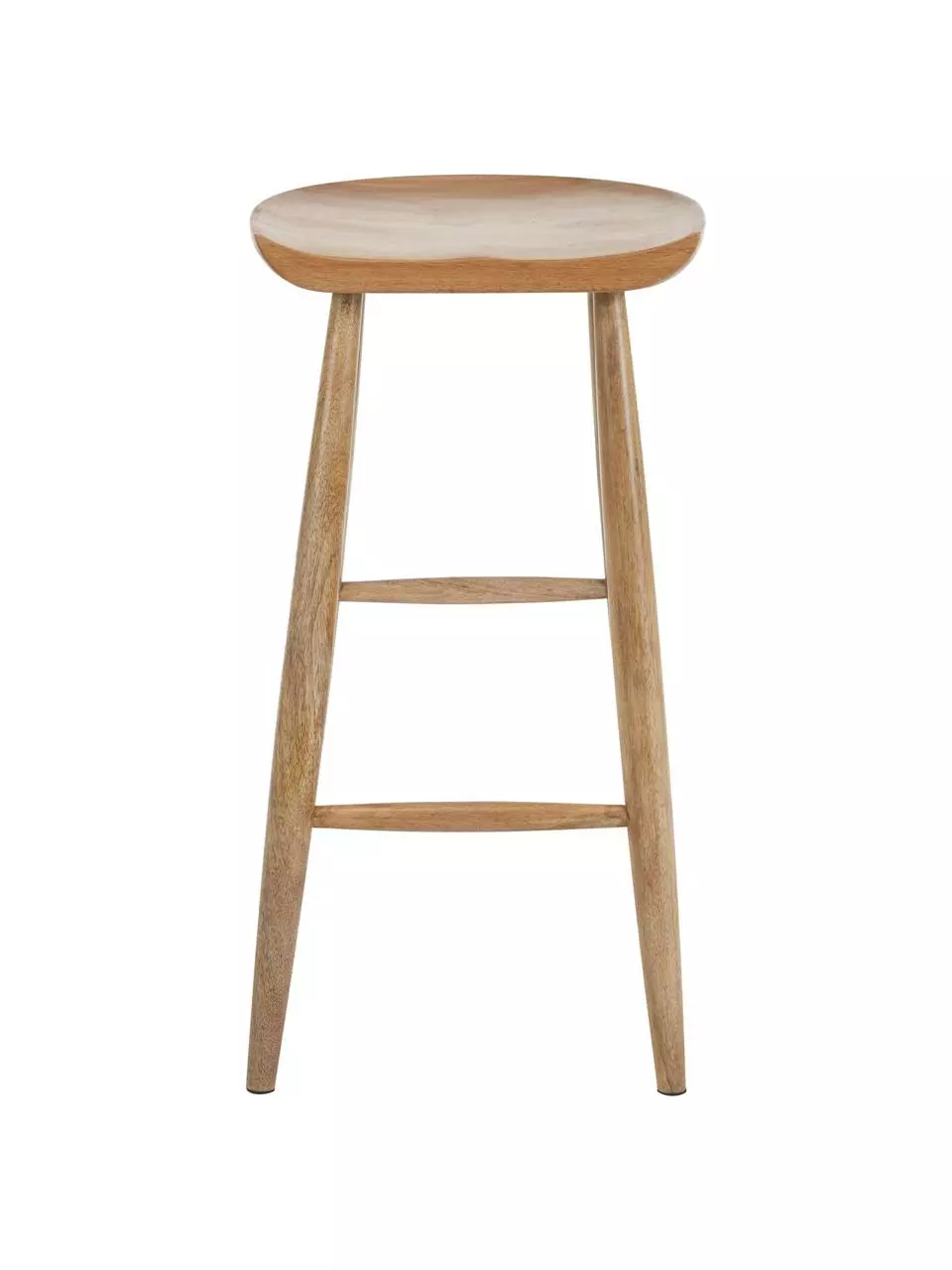 Westwing Collection Barhocker Nino aus Mangoholz, B 40 x H 78 cm 6 Westwing Collection Barhocker Nino aus Mangoholz, B 40 x H 78 cm – Bild 4
