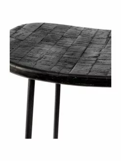 Barhocker Tangle in Schwarz, B 40 x H 80 cm -Esszimmer Verkäufe Barhocker Tangle in Schwarz 5