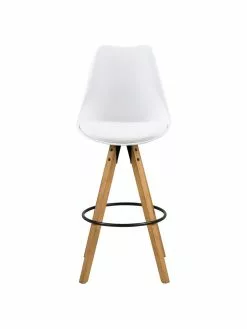 Barstühle Dima in Weiß, 2 Stück, B 49 x H 112 cmNur noch 1 Artikel verfügbar 13 Barstühle Dima in Weiß, 2 Stück, B 49 x H 112 cmNur noch 1 Artikel verfügbar -Esszimmer Verkäufe Barstuhle Dima in Weiss 2 Stuck 5