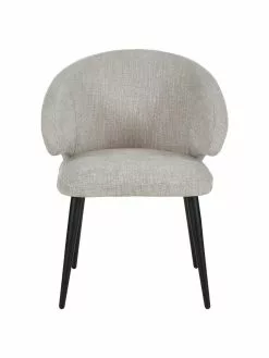 Westwing Collection Bouclé-Armlehnstuhl Celia in modernem Design, B 57 x T 62 cm -Esszimmer Verkäufe Boucle Armlehnstuhl Celia in modernem Design 9