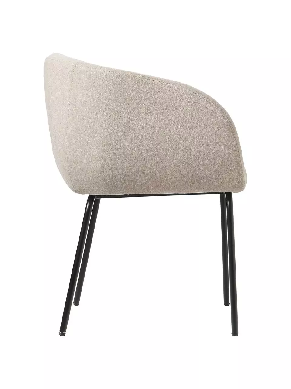 Westwing Collection Bouclé-Cocktailsessel Alani in Beige, B 51 x H 78 cm 7 Westwing Collection Bouclé-Cocktailsessel Alani in Beige, B 51 x H 78 cm – Bild 5