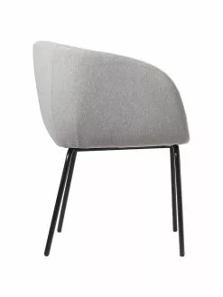 Westwing Collection Bouclé-Cocktailsessel Alani in Hellgrau, B 51 x H 78 cm 12 Westwing Collection Bouclé-Cocktailsessel Alani in Hellgrau, B 51 x H 78 cm -Esszimmer Verkäufe Boucle Cocktailsessel Alani in Hellgrau 4