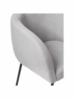 Westwing Collection Bouclé-Cocktailsessel Alani in Hellgrau, B 51 x H 78 cm 13 Westwing Collection Bouclé-Cocktailsessel Alani in Hellgrau, B 51 x H 78 cm -Esszimmer Verkäufe Boucle Cocktailsessel Alani in Hellgrau 5