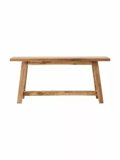 Westwing Collection Deko-Bank Lawas aus Teakholz, B 100 x H 46 cm -Esszimmer Verkäufe Deko Bank Lawas aus Teakholz 3