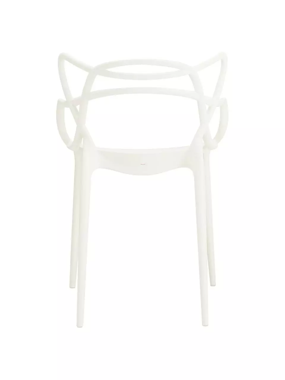 Kartell Design Armlehnstühle Masters in Weiß, 2 Stück, B 57 x H 84 cm 6 Kartell Design Armlehnstühle Masters in Weiß, 2 Stück, B 57 x H 84 cm – Bild 4