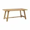 Westwing Collection Esstisch Lawas aus Teakholz, in verschiedenen Größen, B 180 x T 90 cm