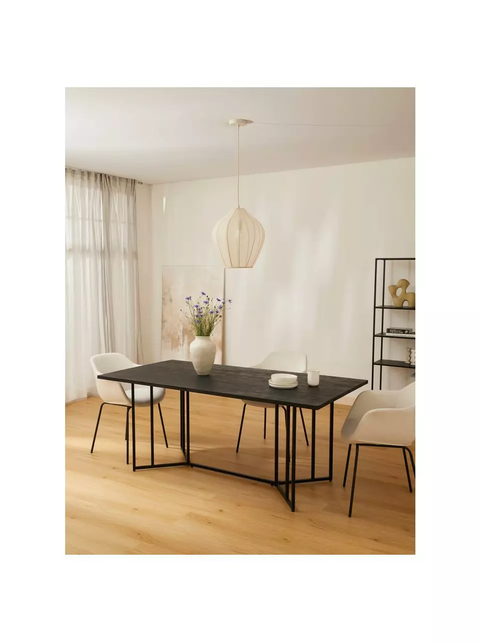 Westwing Collection Esstisch Luca aus Mangoholz, 180 x 75 cm, B 180 x H 75 cm 6 Westwing Collection Esstisch Luca aus Mangoholz, 180 x 75 cm, B 180 x H 75 cm – Bild 4