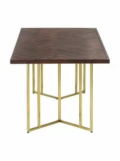 Westwing Collection Esstisch Luca aus Mangoholz mit Fischgrätenmuster, in verschiedenen Größen, B 180 x T 90 cm -Esszimmer Verkäufe Esstisch Luca aus Mangoholz mit Fischgratenmuster in verschiedenen Grossen 4