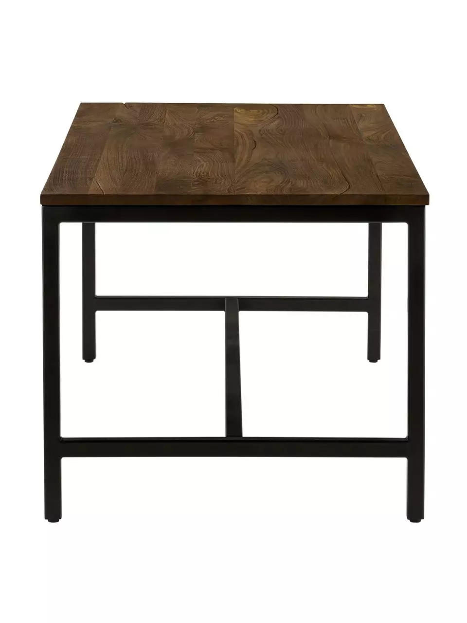 Westwing Collection Esstisch Raw aus Mangoholz, 180 x 90 cm, B 180 x T 90 cm 7 Westwing Collection Esstisch Raw aus Mangoholz, 180 x 90 cm, B 180 x T 90 cm – Bild 5