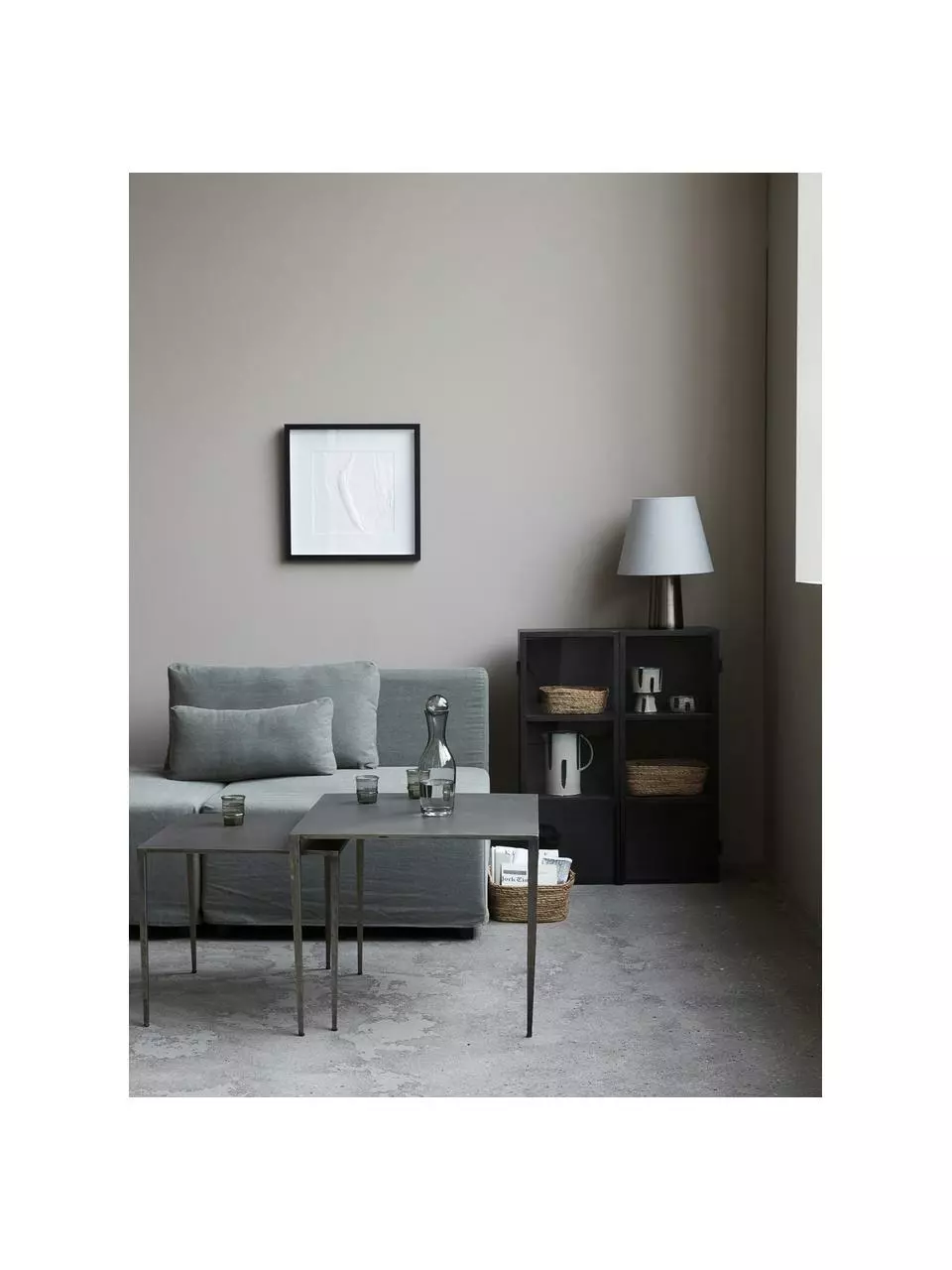 House Doctor Glasvitrine Collect mit Metallrahmen, B 70 x H 90 cm 4 House Doctor Glasvitrine Collect mit Metallrahmen, B 70 x H 90 cm – Bild 3