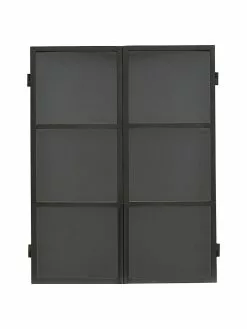 House Doctor Glasvitrine Collect mit Metallrahmen, B 70 x H 90 cm