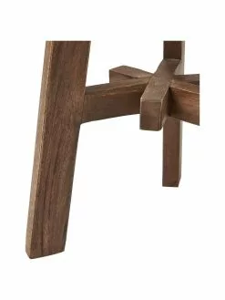 Westwing Collection Hocker Dingklik aus Teakholz, Ø 35 x H 50 cm -Esszimmer Verkäufe Hocker Dingklik aus Teakholz 5