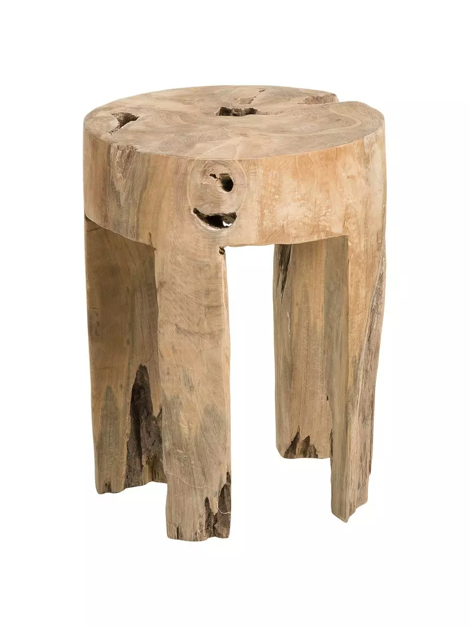 Jan Kurtz Hocker Java aus Teakholz, Ø 30 x H 40 cmNur noch wenige verfügbar 6 Jan Kurtz Hocker Java aus Teakholz, Ø 30 x H 40 cmNur noch wenige verfügbar – Bild 4