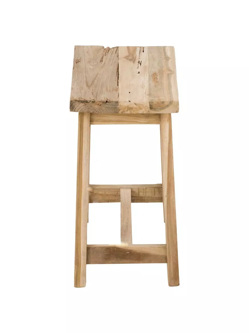 Hocker Lawas aus Teakholz, B 50 x H 46 cm 6 Hocker Lawas aus Teakholz, B 50 x H 46 cm – Bild 4