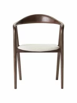 Westwing Collection Holz-Armlehnstuhl Angelina mit Sitzpolster, B 57 x H 80 cm 12 Westwing Collection Holz-Armlehnstuhl Angelina mit Sitzpolster, B 57 x H 80 cm -Esszimmer Verkäufe Holz Armlehnstuhl Angelina mit Sitzpolster 10