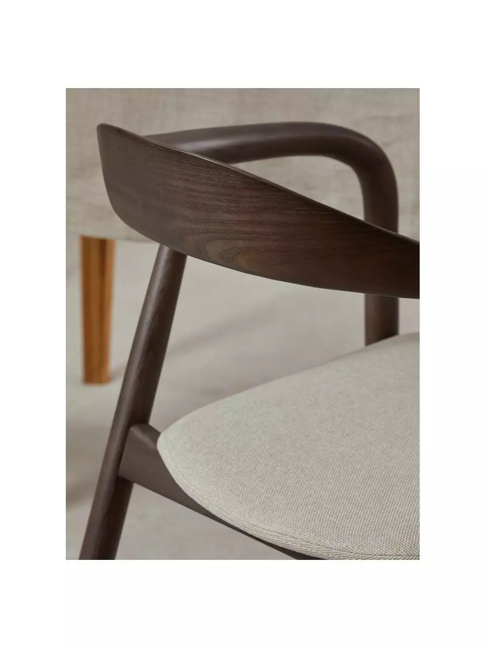 Westwing Collection Holz-Armlehnstuhl Angelina mit Sitzpolster, B 57 x H 80 cm 6 Westwing Collection Holz-Armlehnstuhl Angelina mit Sitzpolster, B 57 x H 80 cm – Bild 4