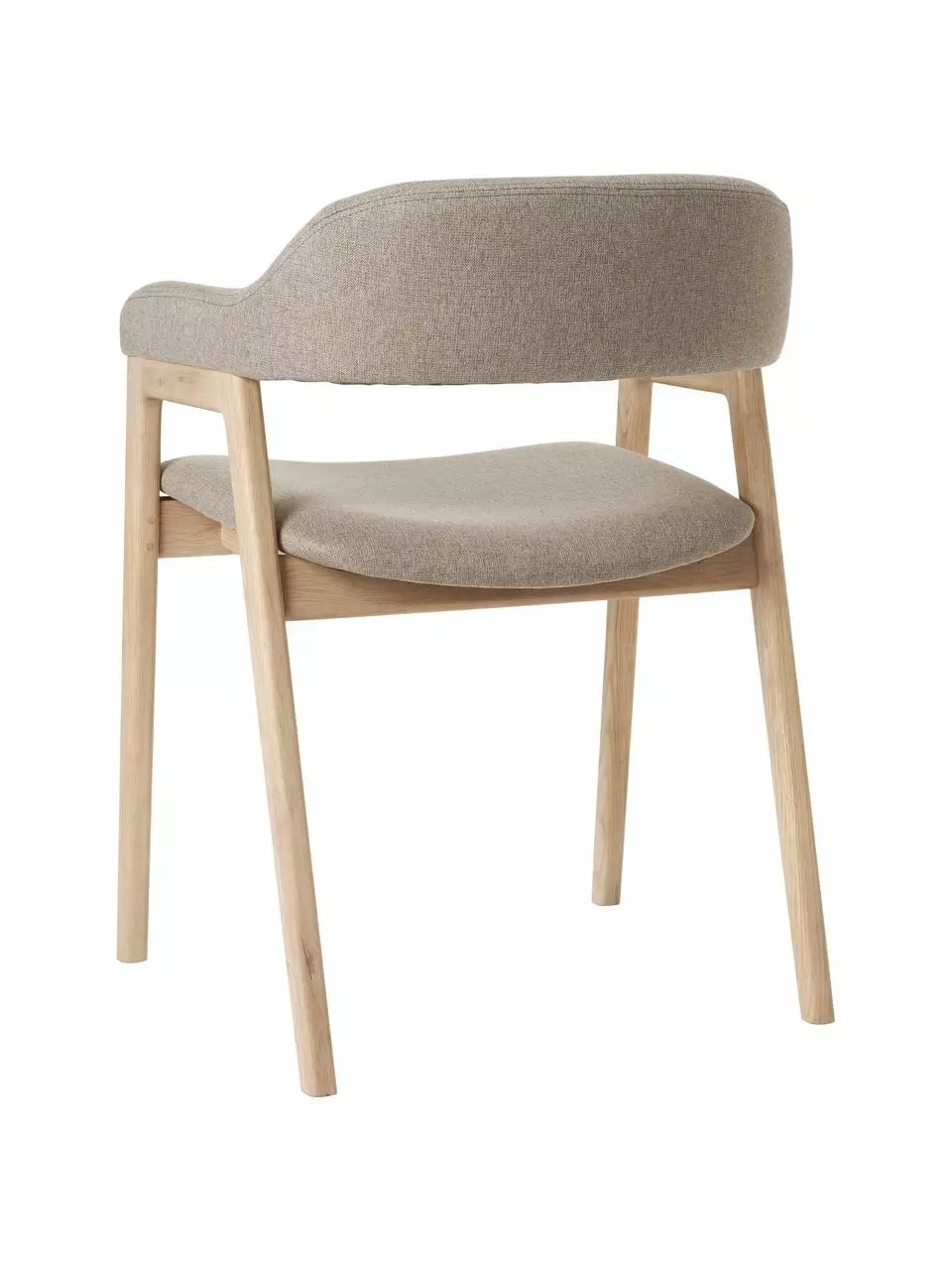 Westwing Collection Holz-Armlehnstuhl Santiano mit Polsterung, B 58 x T 58 cm 7 Westwing Collection Holz-Armlehnstuhl Santiano mit Polsterung, B 58 x T 58 cm – Bild 5