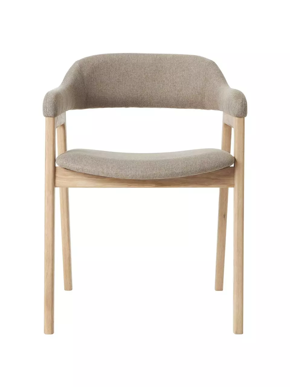 Westwing Collection Holz-Armlehnstuhl Santiano mit Polsterung, B 58 x T 58 cm 8 Westwing Collection Holz-Armlehnstuhl Santiano mit Polsterung, B 58 x T 58 cm – Bild 6