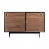 Holz-Sideboard Barbican mit 2 Schiebetüren, B 120 x H 75 cmNur noch 1 Artikel verfügbar -Esszimmer Verkäufe Holz Sideboard Barbican mit 2 Schiebeturen