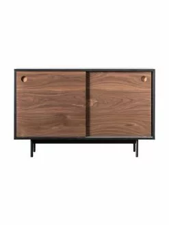 Holz-Sideboard Barbican mit 2 Schiebetüren, B 120 x H 75 cmNur noch 1 Artikel verfügbar