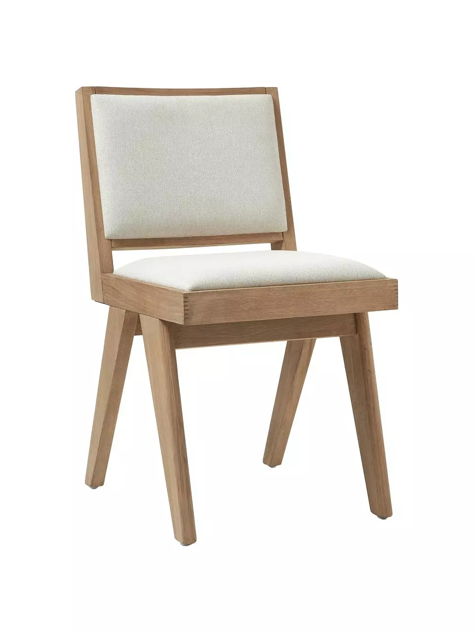 Westwing Collection Holzstuhl Sissi mit Polsterung, B 46 x T 56 cm 3 Westwing Collection Holzstuhl Sissi mit Polsterung, B 46 x T 56 cm