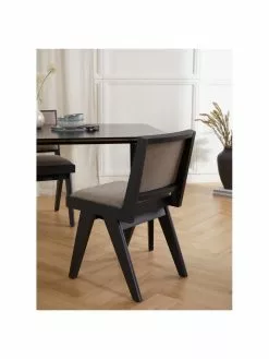 Westwing Collection Holzstuhl Sissi mit Polsterung, B 46 x T 56 cm -Esszimmer Verkäufe Holzstuhl Sissi mit Polsterung 9