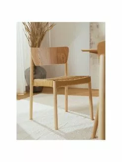 Westwing Collection Holzstühle Danny mit Rattan-Sitzfläche, 2 Stück, B 52 x T 51 cm -Esszimmer Verkäufe Holzstuhle Danny mit Rattan Sitzflache 2 Stuck 8