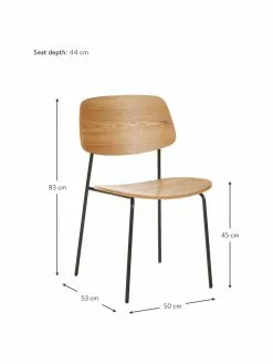 Westwing Collection Holzstühle Nadja, 2 Stück, B 50 x T 53 cm 11 Westwing Collection Holzstühle Nadja, 2 Stück, B 50 x T 53 cm -Esszimmer Verkäufe Holzstuhle Nadja 2 Stuck 9