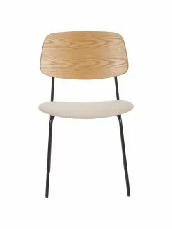 Westwing Collection Holzstühle Nadja mit gepolsterter Sitzfläche, 2 Stück, B 51 x T 52 cm -Esszimmer Verkäufe Holzstuhle Nadja mit gepolsterter Sitzflache 2 Stuck 3