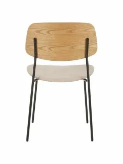 Westwing Collection Holzstühle Nadja mit gepolsterter Sitzfläche, 2 Stück, B 51 x T 52 cm -Esszimmer Verkäufe Holzstuhle Nadja mit gepolsterter Sitzflache 2 Stuck 5