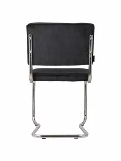 Zuiver Kordsamt-Freischwinger Kink, B 48 x T 48 cm -Esszimmer Verkäufe Kordsamt Freischwinger Kink 2