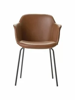 Westwing Collection Kunstleder-Armlehnstuhl Fiji mit schmaler Sitzschale, B 58 x H 81 cm 11 Westwing Collection Kunstleder-Armlehnstuhl Fiji mit schmaler Sitzschale, B 58 x H 81 cm -Esszimmer Verkäufe Kunstleder Armlehnstuhl Fiji mit schmaler Sitzschale 15