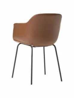 Westwing Collection Kunstleder-Armlehnstuhl Fiji mit schmaler Sitzschale, B 58 x H 81 cm 13 Westwing Collection Kunstleder-Armlehnstuhl Fiji mit schmaler Sitzschale, B 58 x H 81 cm -Esszimmer Verkäufe Kunstleder Armlehnstuhl Fiji mit schmaler Sitzschale 17