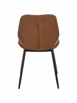 Westwing Collection Kunstleder-Polsterstühle Louis, 2 Stück, B 44 x T 58 cm 13 Westwing Collection Kunstleder-Polsterstühle Louis, 2 Stück, B 44 x T 58 cm -Esszimmer Verkäufe Kunstleder Polsterstuhle Louis 2 Stuck 5