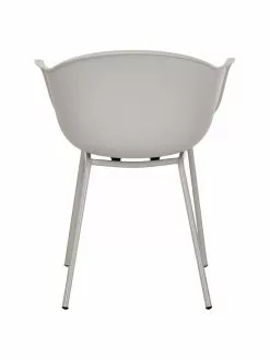 Westwing Collection Kunststoff-Armlehnstuhl Claire mit Metallbeinen, B 60 x T 54 cm 13 Westwing Collection Kunststoff-Armlehnstuhl Claire mit Metallbeinen, B 60 x T 54 cm -Esszimmer Verkäufe Kunststoff Armlehnstuhl Claire mit Metallbeinen 11