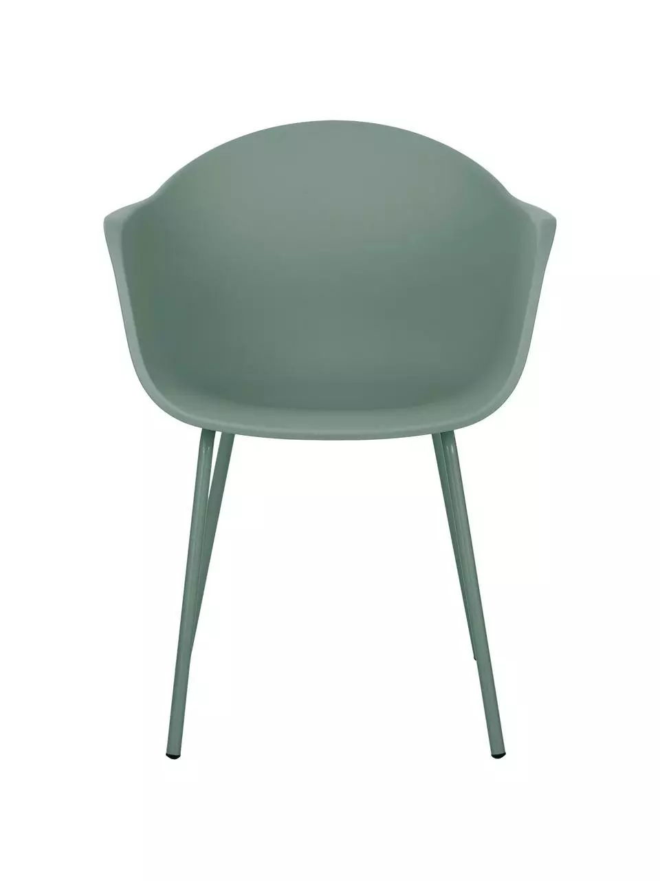 Westwing Collection Kunststoff-Armlehnstuhl Claire mit Metallbeinen, B 60 x T 54 cm 6 Westwing Collection Kunststoff-Armlehnstuhl Claire mit Metallbeinen, B 60 x T 54 cm – Bild 4