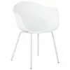 Westwing Collection Kunststoff-Armlehnstuhl Claire mit Metallbeinen, B 60 x T 54 cm -Esszimmer Verkäufe Kunststoff Armlehnstuhl Claire mit Metallbeinen 18