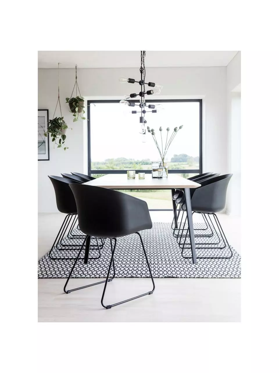 Kunststoff-Armlehnstühle Bogart mit Sitzkissen, 2 Stück, B 51 x T 52 cm 4 Kunststoff-Armlehnstühle Bogart mit Sitzkissen, 2 Stück, B 51 x T 52 cm – Bild 2