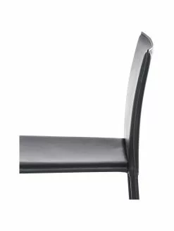 Leder-Thekenstühle Boréalys in Schwarz, 2 Stück, B 44 x H 98 cm 12 Leder-Thekenstühle Boréalys in Schwarz, 2 Stück, B 44 x H 98 cm -Esszimmer Verkäufe Leder Thekenstuhle Borealys in Schwarz 2 Stuck 5