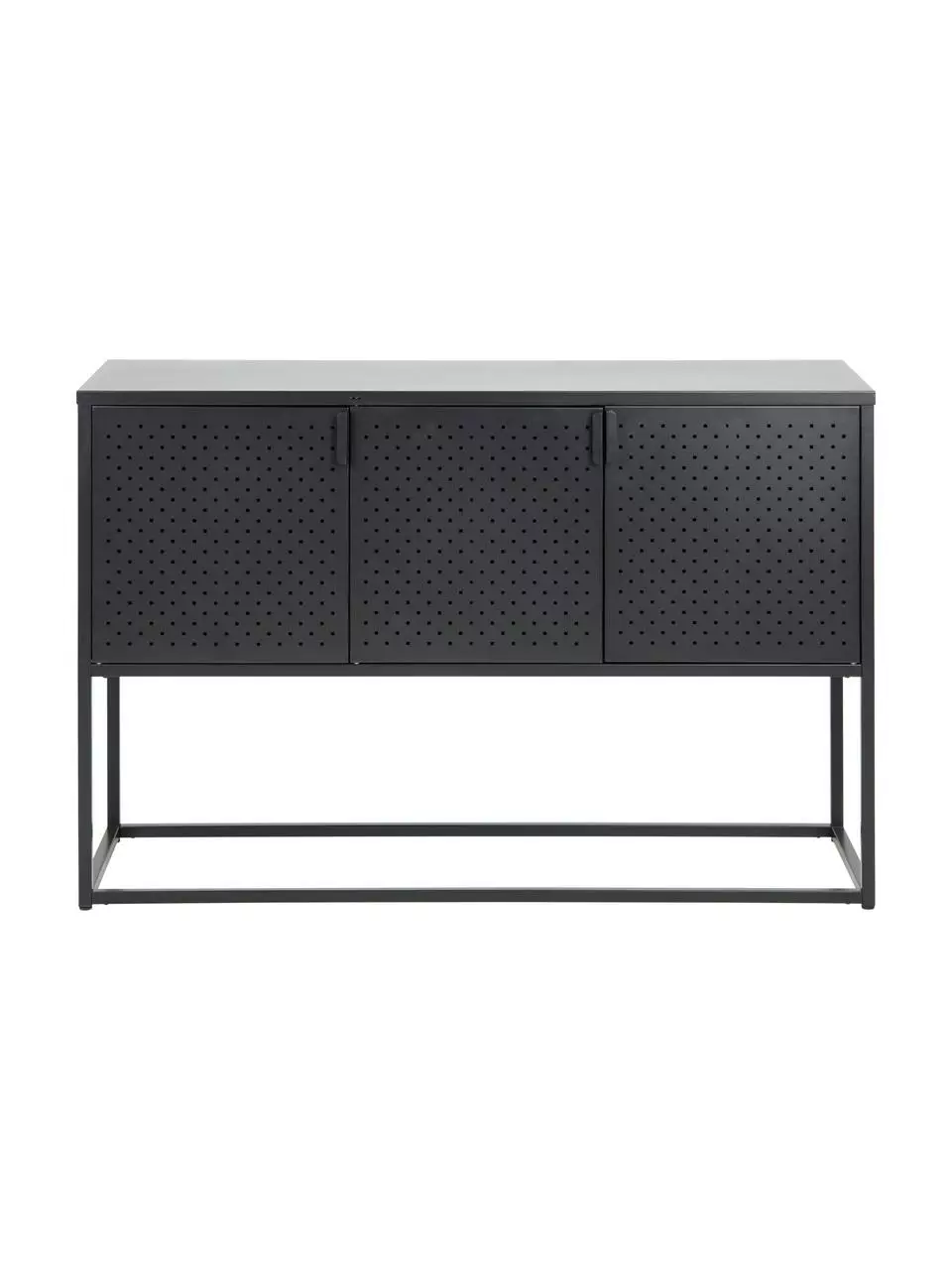 Westwing Collection Metall-Sideboard Neptun mit Türen in Schwarz, B 120 x H 80 cmNur noch 1 Artikel verfügbar 7 Westwing Collection Metall-Sideboard Neptun mit Türen in Schwarz, B 120 x H 80 cmNur noch 1 Artikel verfügbar – Bild 5
