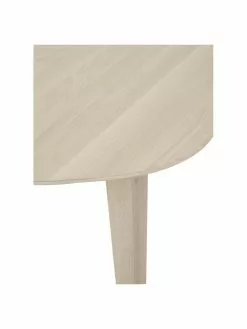 Westwing Collection Ovaler Esstisch Archie aus Eichenholz, 200 x 100 cm, B 200 x T 100 cmNur noch 1 Artikel verfügbar -Esszimmer Verkäufe Ovaler Esstisch Archie aus Eichenholz 200 x 100 cm 11